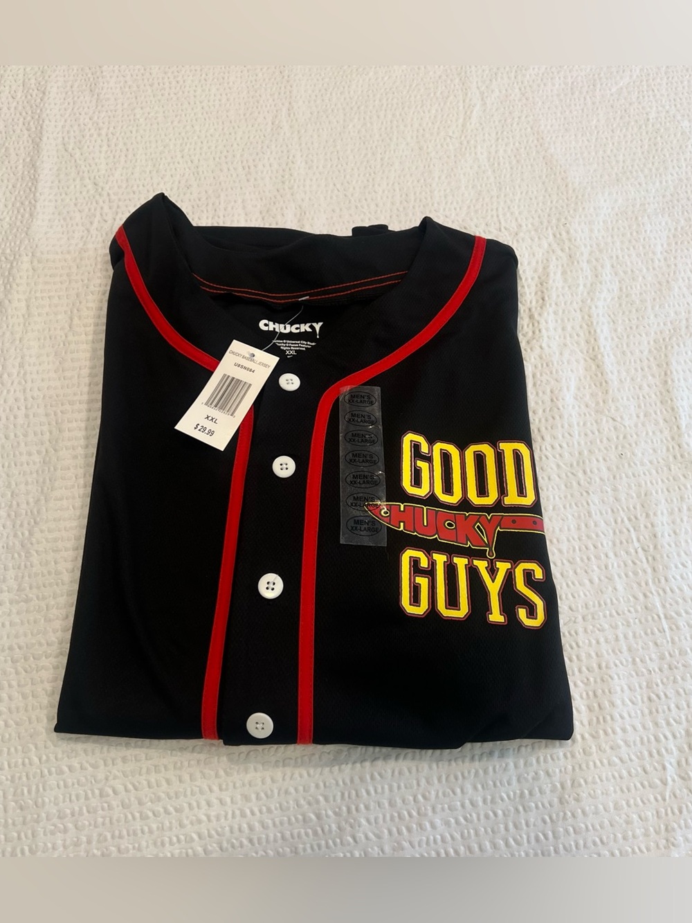 CHUCKY Good Guys Jersey NWT 2XL men